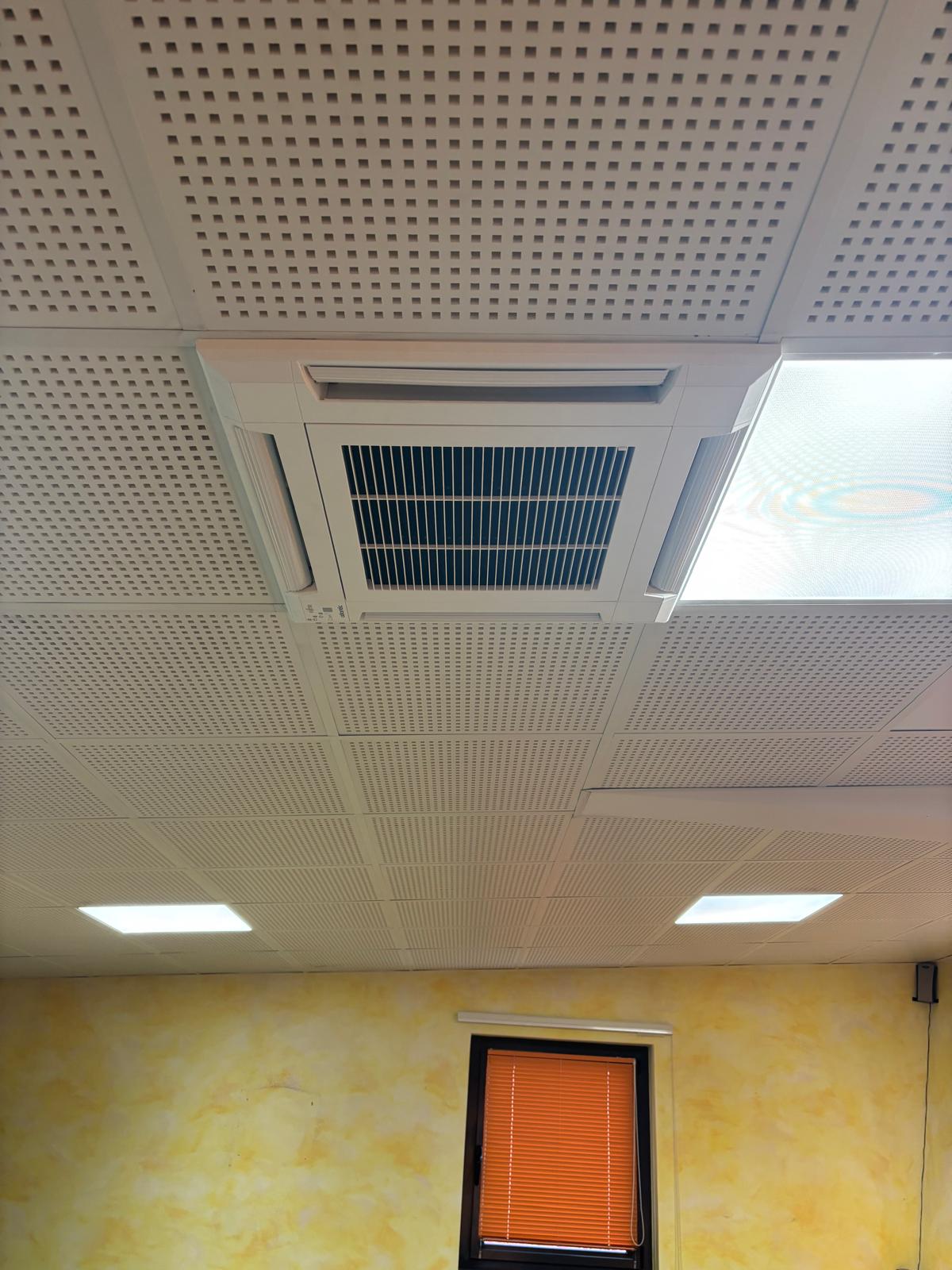 Installation climatisation split dans l'Ain — chantier 3