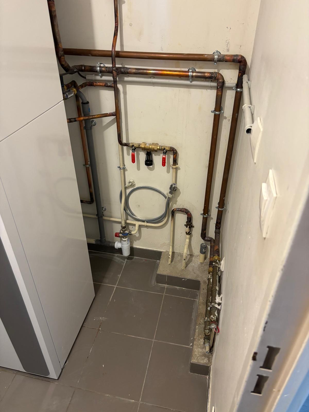 Travaux de plomberie dans l'Ain — chantier 1