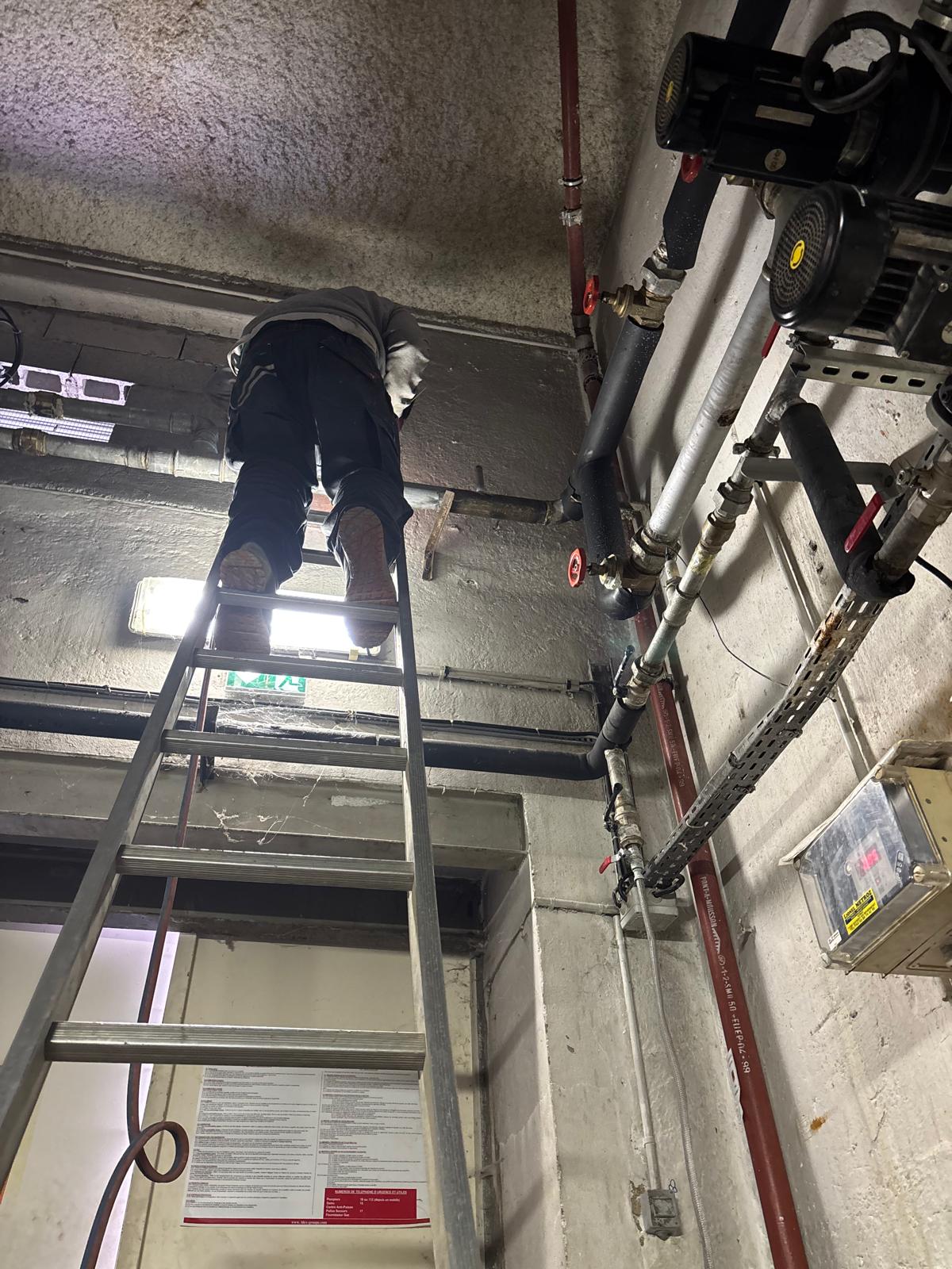 Travaux de plomberie dans l'Ain — chantier 2